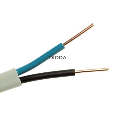 Przewód YDY 2 X 2,5 mm 450/750V ( 100 metrów )
