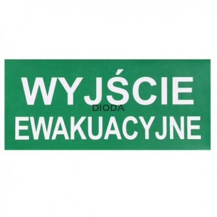 Piktogram Wyjście Ewaukacyjne